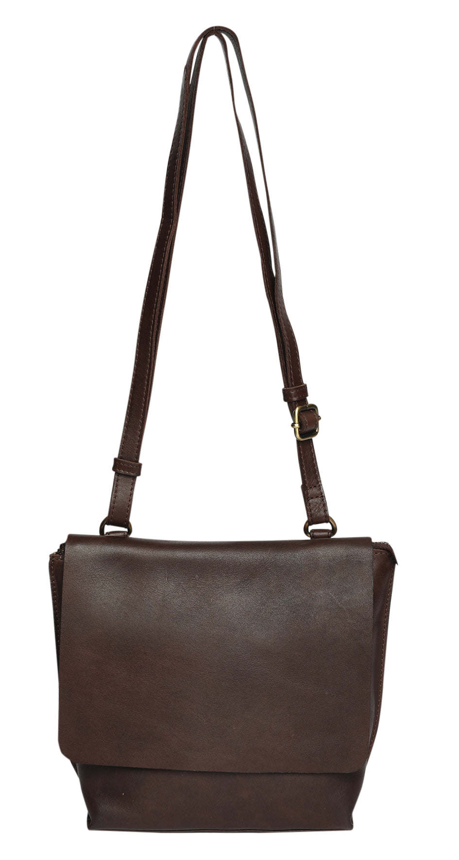 Ladies Leather Cross Body - New Arrivals Style 7894 Brown