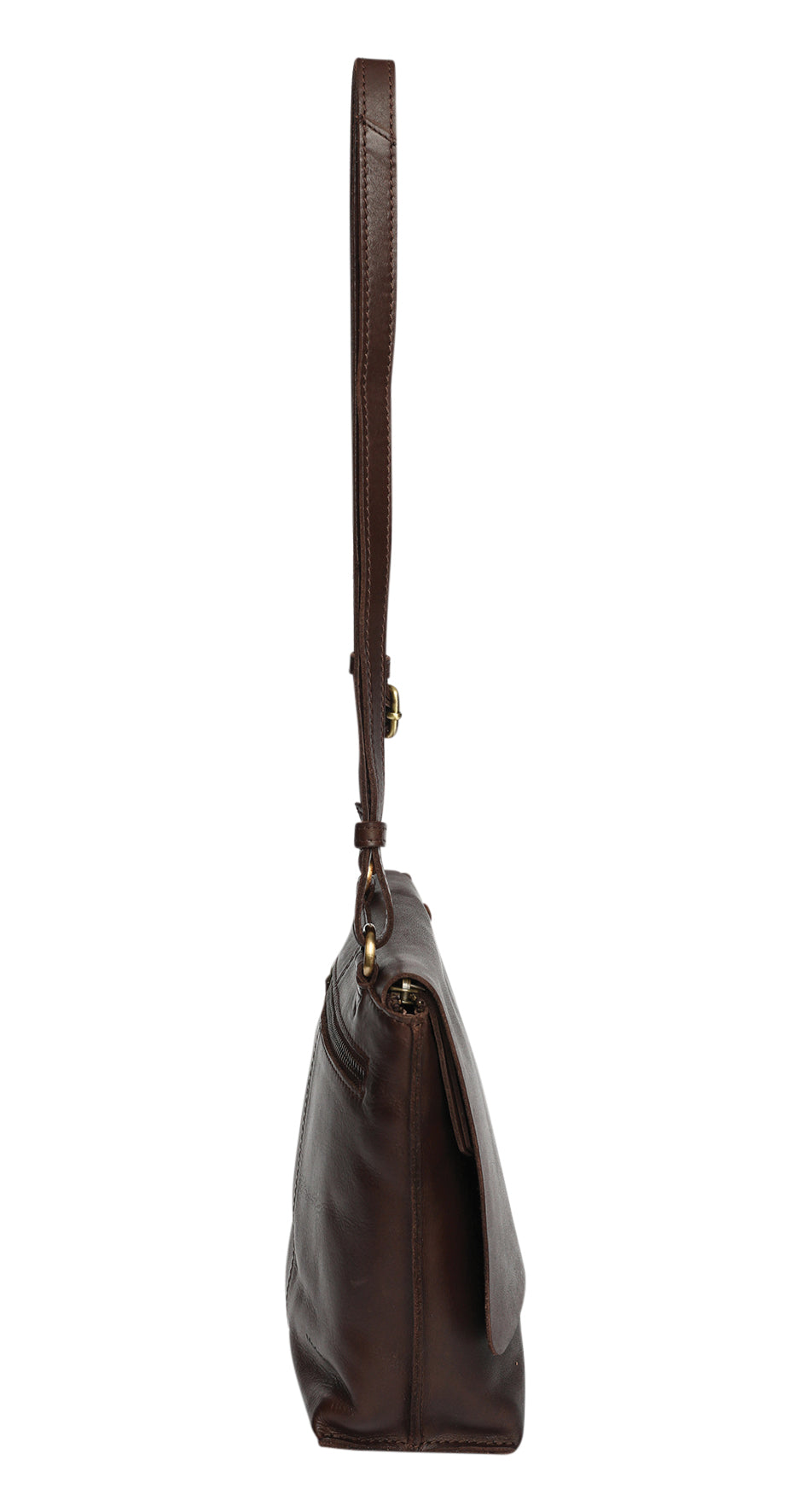 Ladies Leather Cross Body - New Arrivals Style 7894 Brown