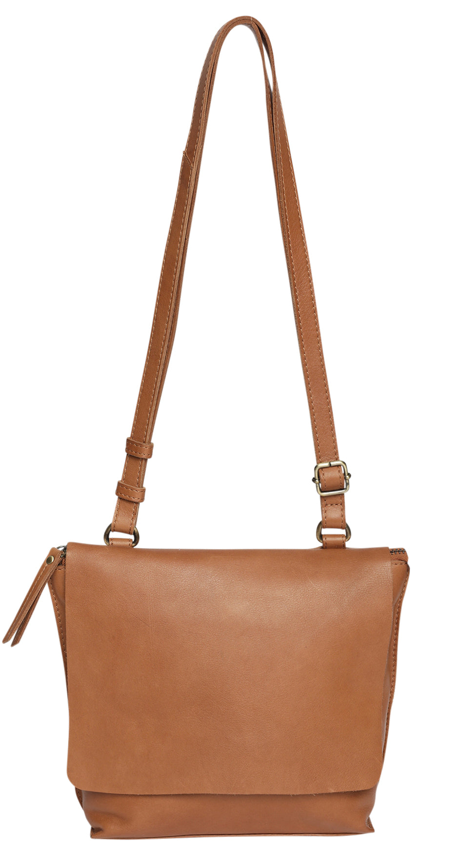Ladies Leather Cross Body - New Arrivals Style 7894 Tan