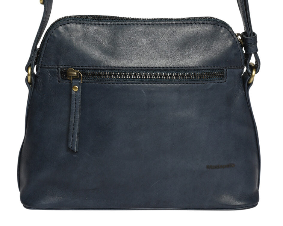 Ladies Leather Cross Body - New Arrivals Style 7895 Navy