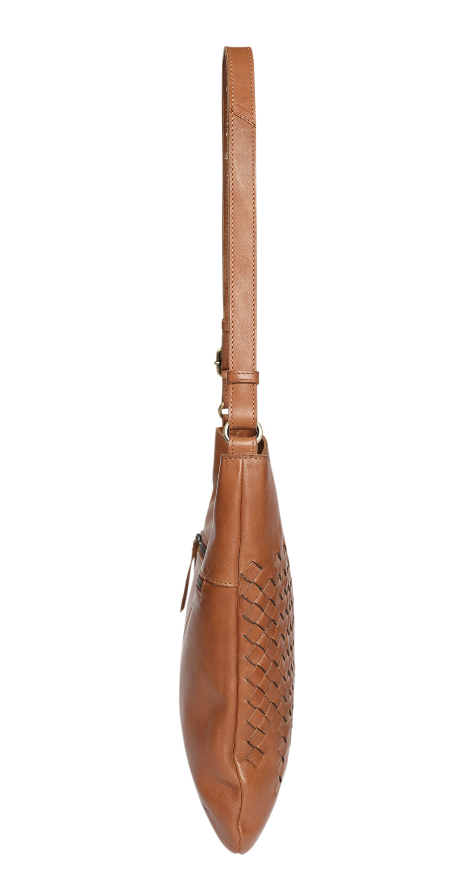 Ladies Leather Cross Body - New Arrivals Style 7896 Tan