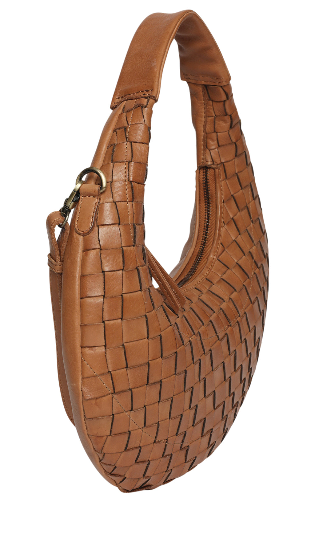 Ladies Leather Shoulder/Cross Body Style 7911 Tan