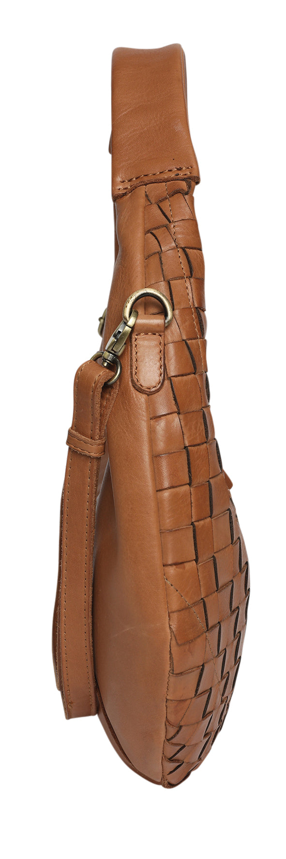 Ladies Leather Shoulder/Cross Body Style 7911 Tan