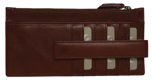 Ladies Leather Wallet - New Arrivals Style 7915 Brown