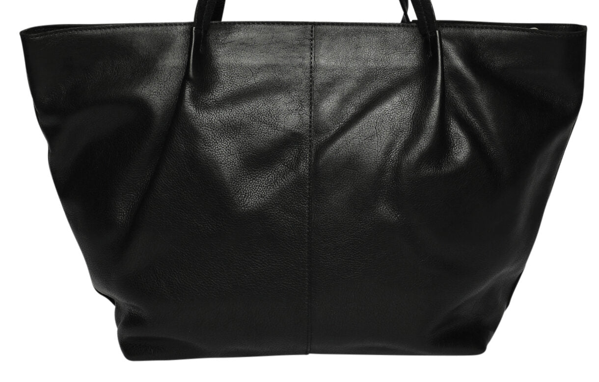 Ladies Leather Tote Style 7933 Black