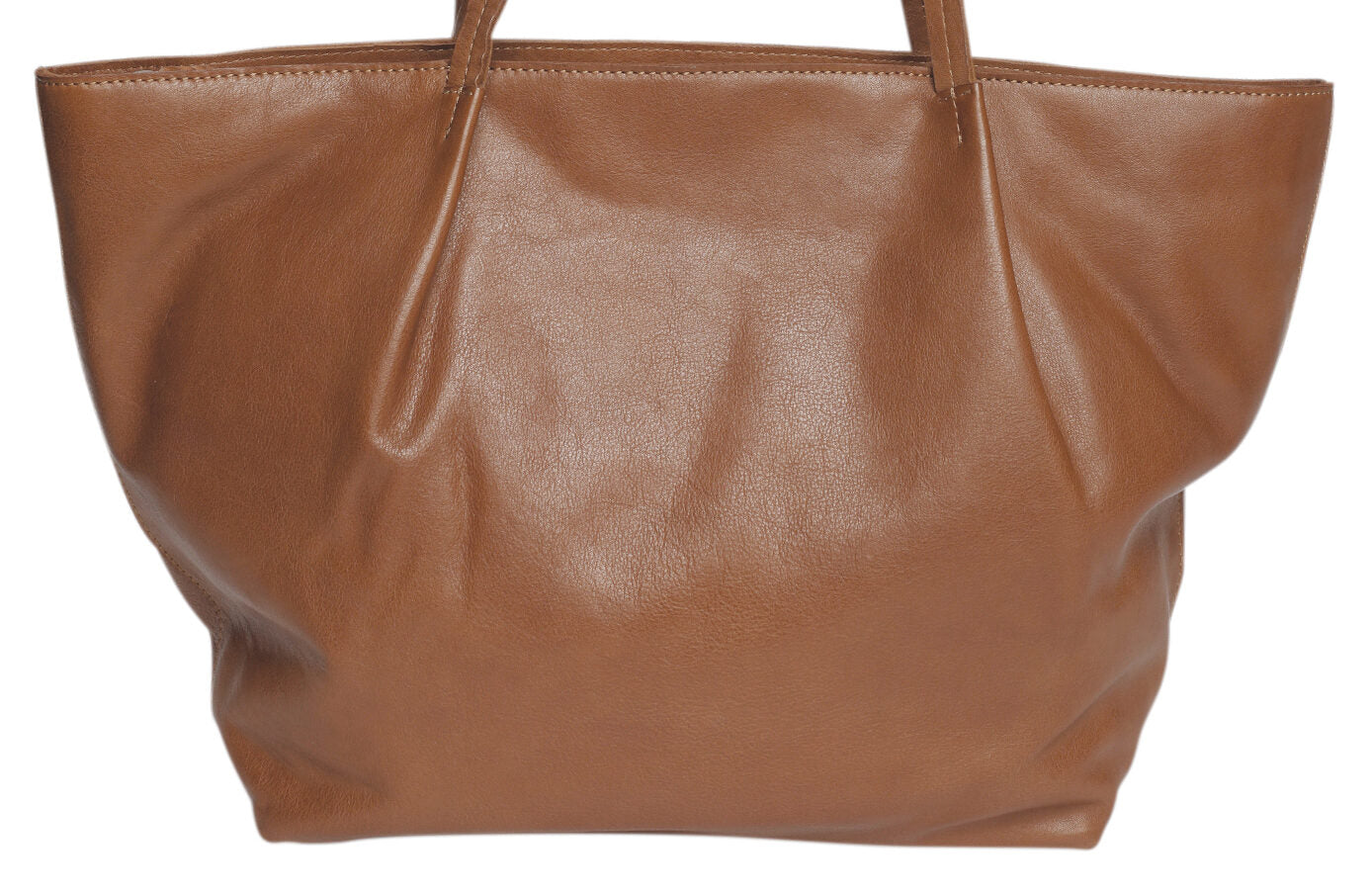 Ladies Leather Tote Style 7933 Tan