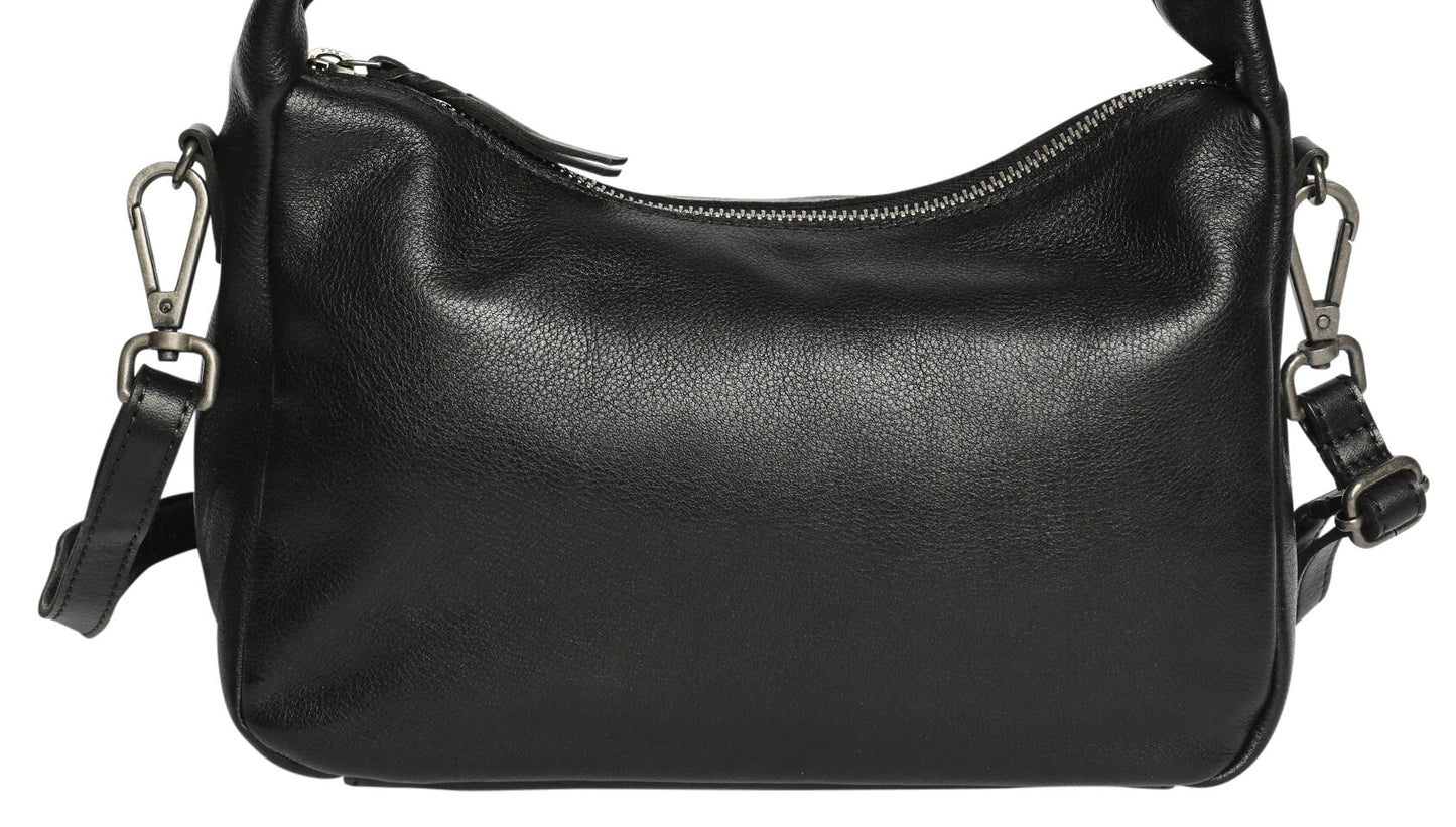 Ladies Leather Cross Body Style 7934 Black
