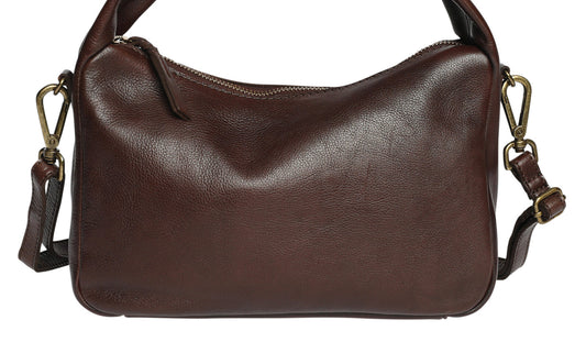 Ladies Leather Cross Body Style 7934 Brown