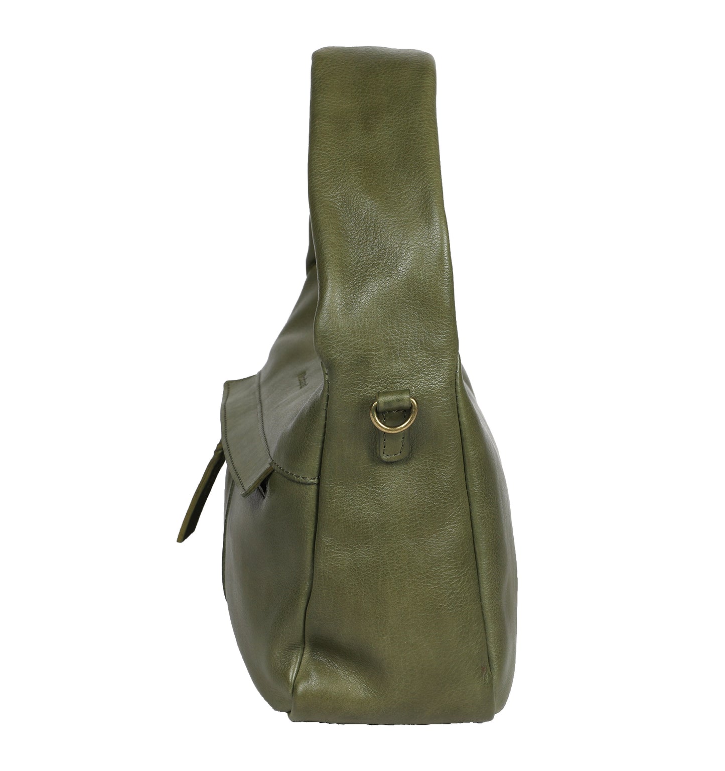 Ladies Leather Cross Body Style 7934 Olive