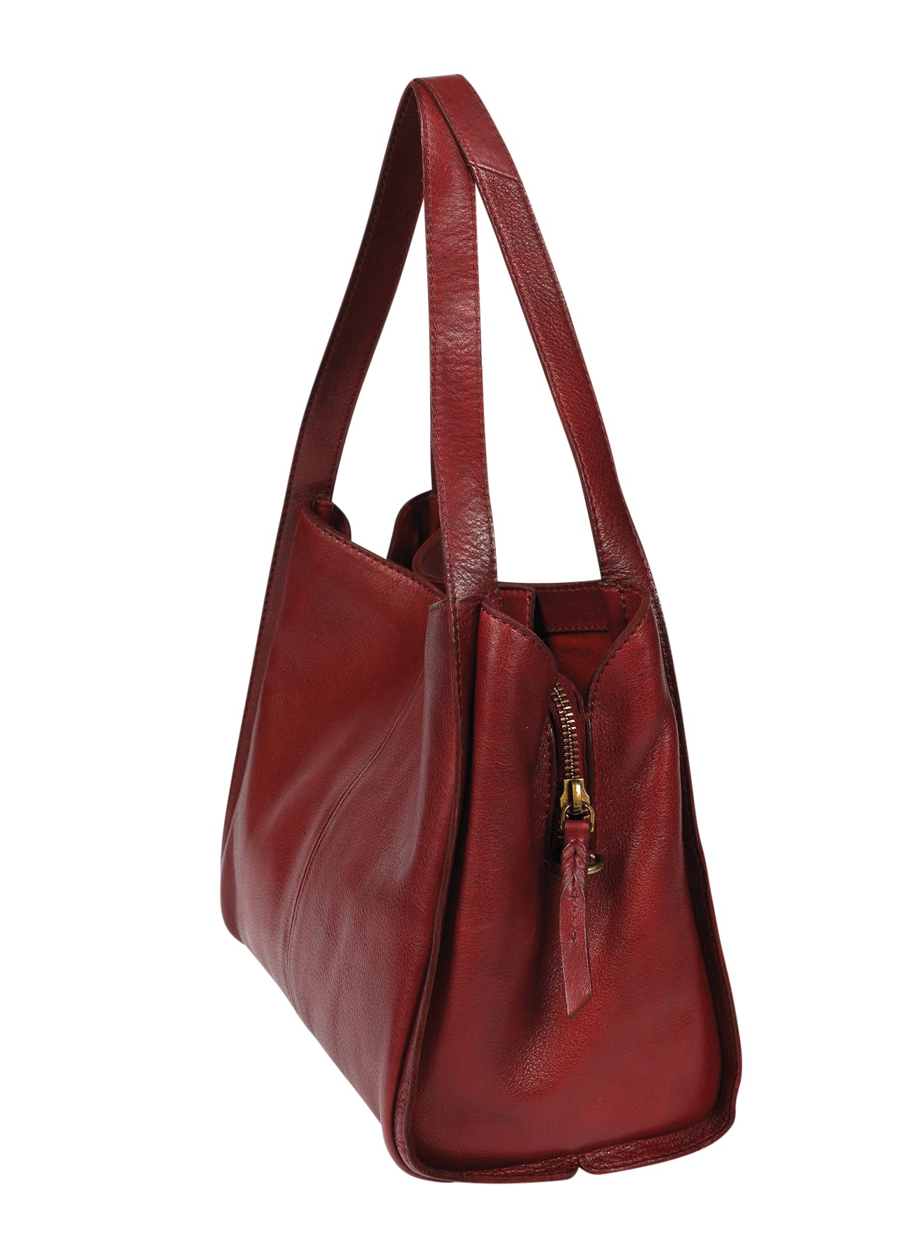 Ladies Leather Cross Body Style 7935 Oxblood