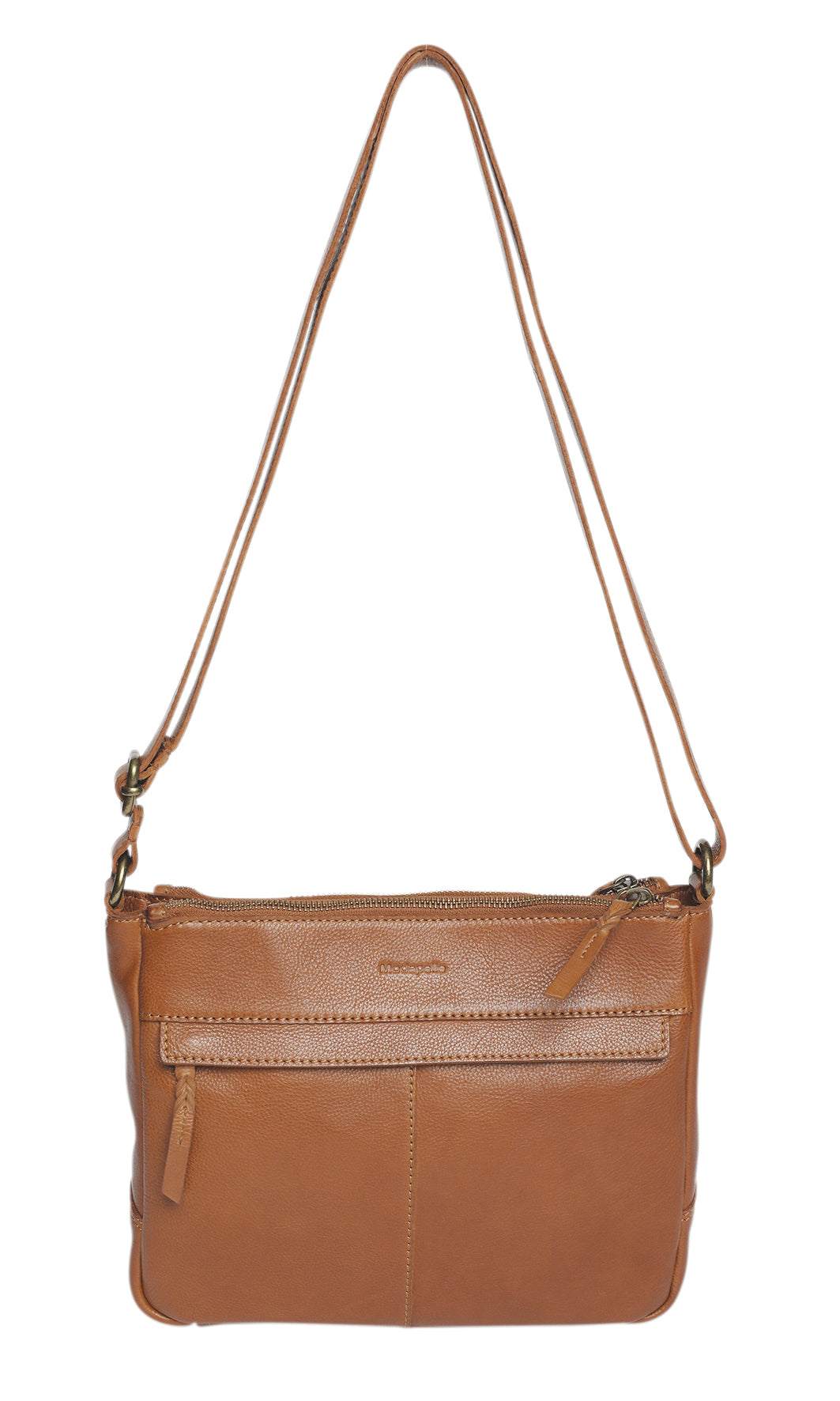 Ladies Leather Cross Body - New Arrivals Style 7937 Tan