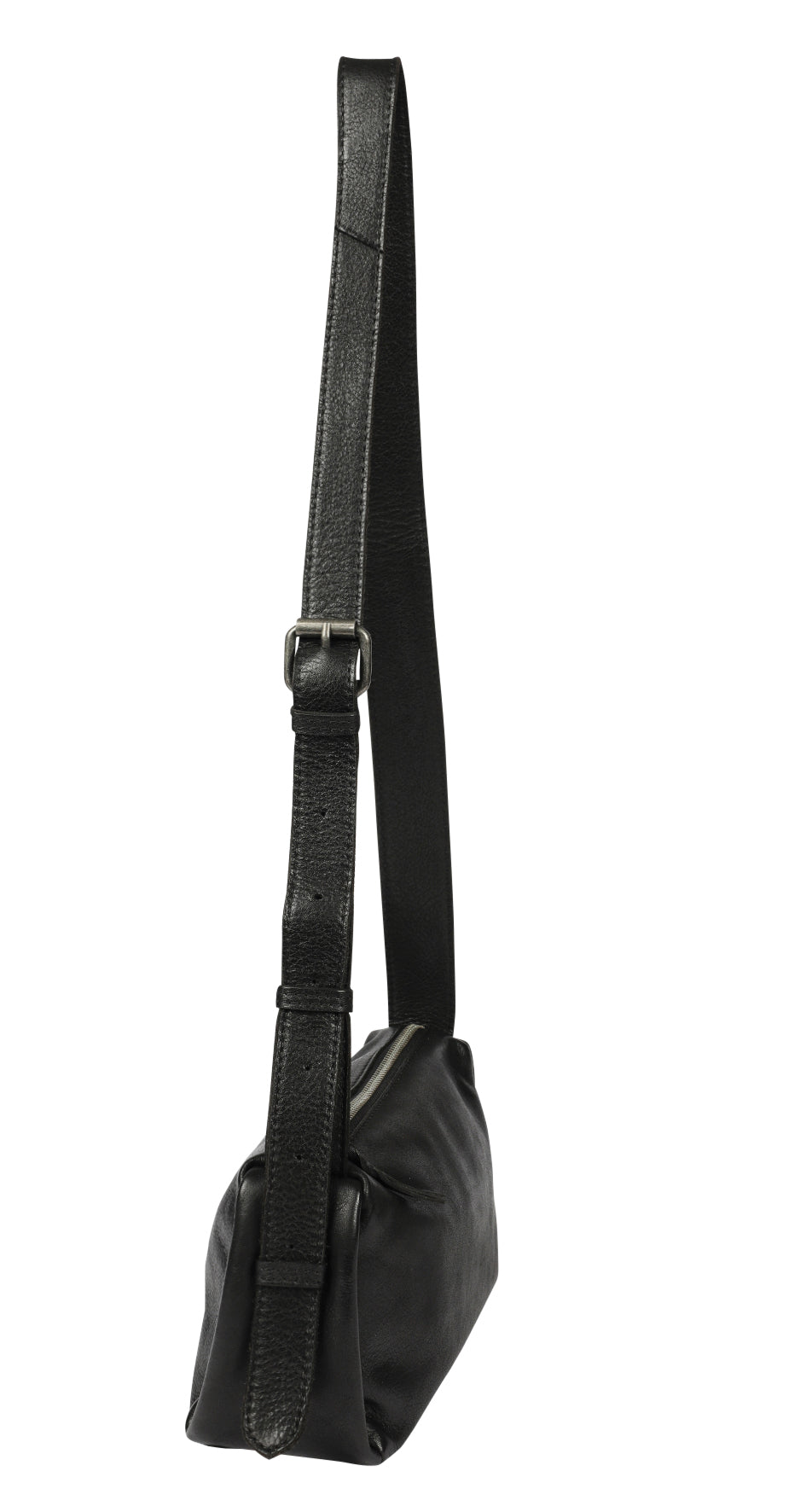 Ladies Leather Cross Body Bag Style 7941 Black