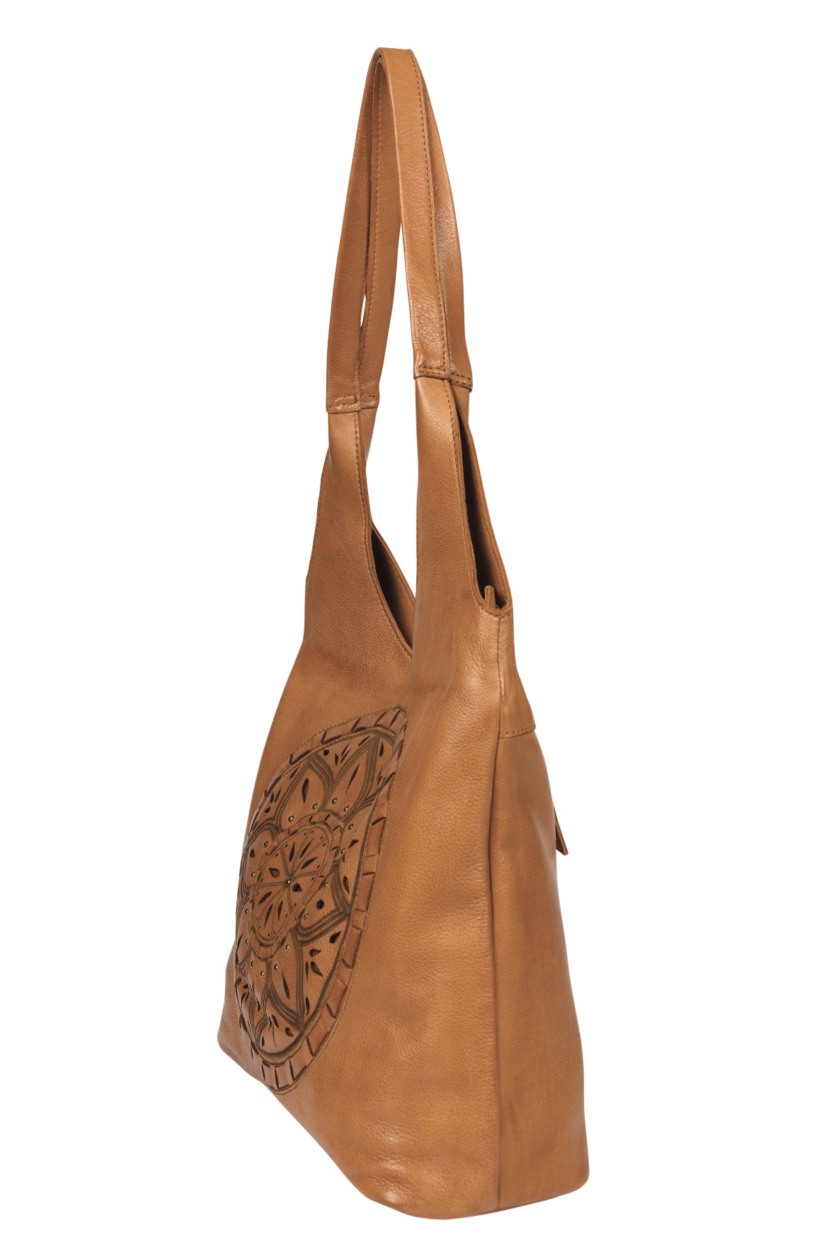 Ladies Leather Tote Style 7942 Honey