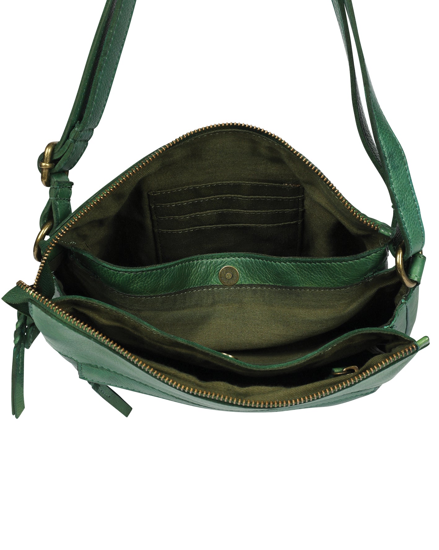Ladies Leather Shoulder/Cross Body Style 7944 Honey
