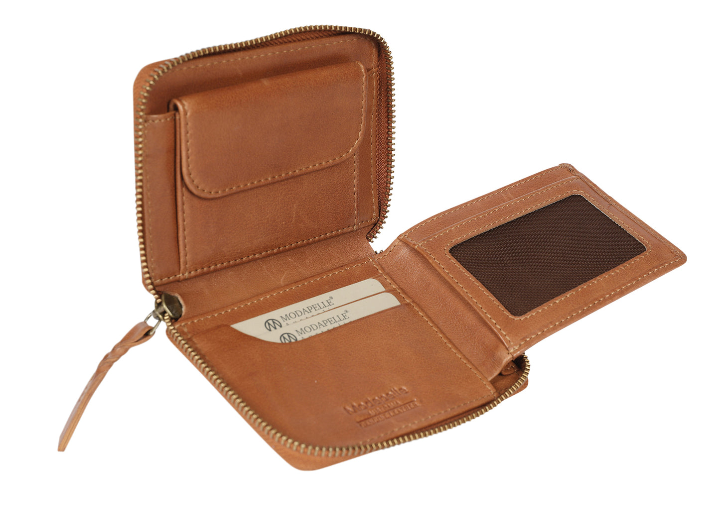 Ladies Leather Wallet Style 7945 Tan