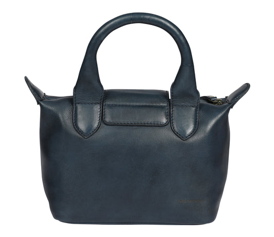 Ladies Leather Cross Body - New Arrivals Style 8217 Navy