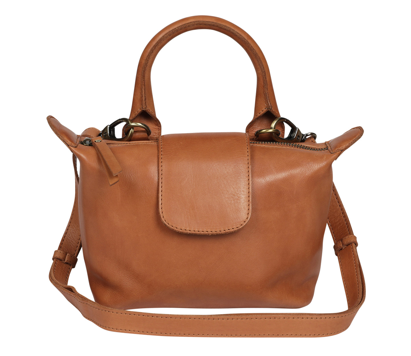 Ladies Leather Cross Body - New Arrivals Style 8217 Tan