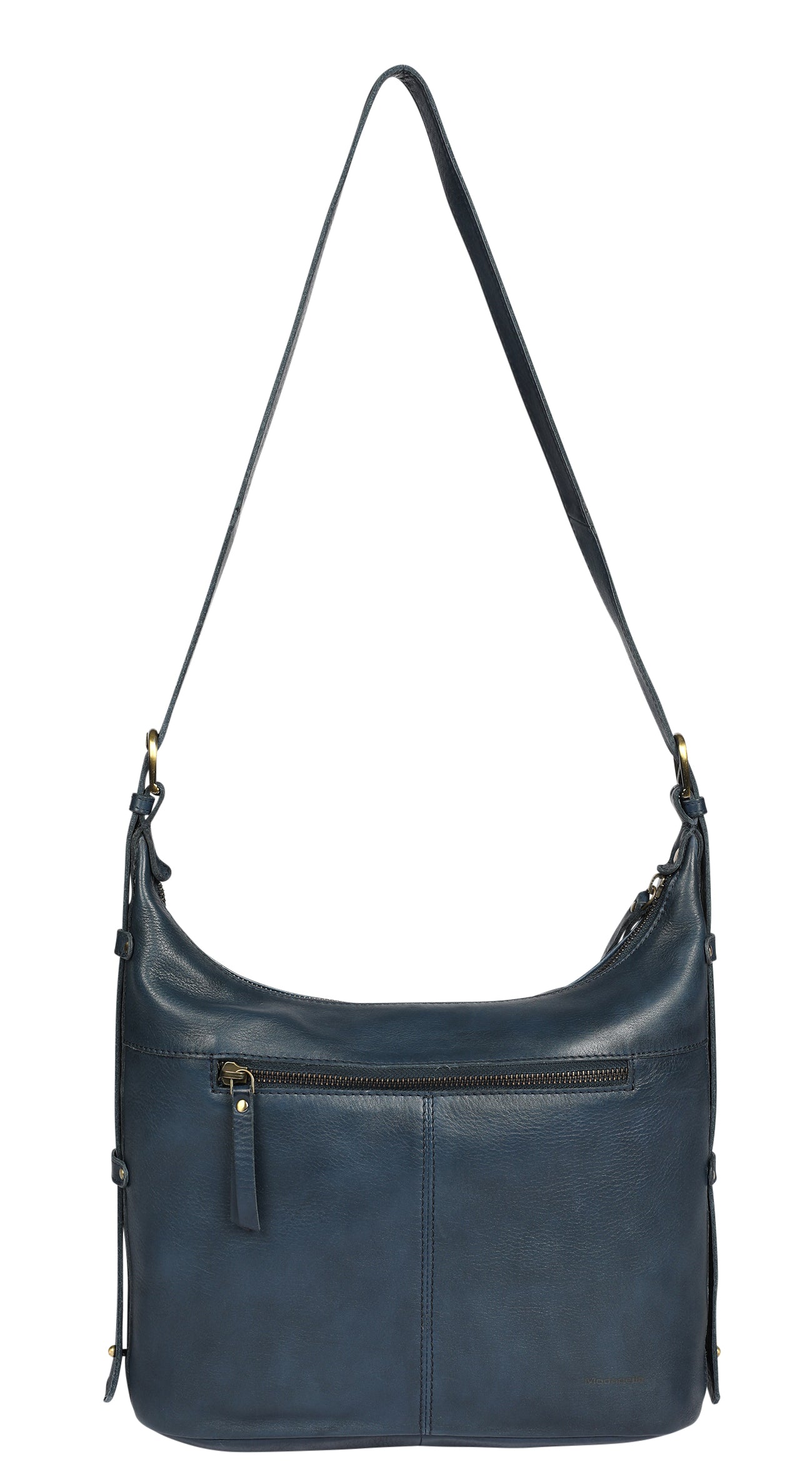 Ladies Leather Cross Body - New Arrivals Style 8219 Navy
