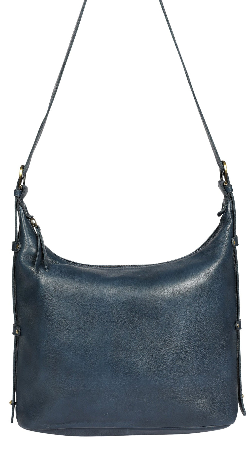 Ladies Leather Cross Body - New Arrivals Style 8219 Navy