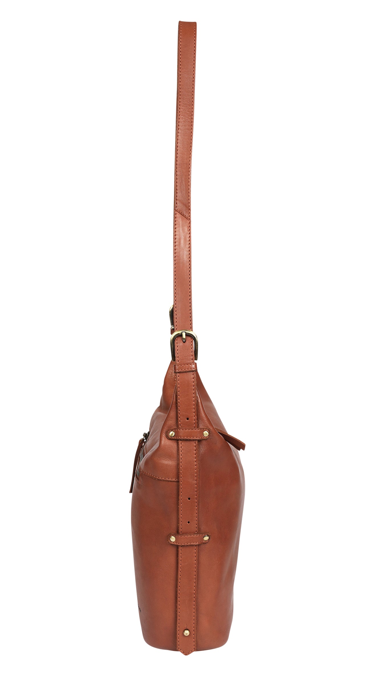Ladies Leather Cross Body - New Arrivals Style 8219 Tan